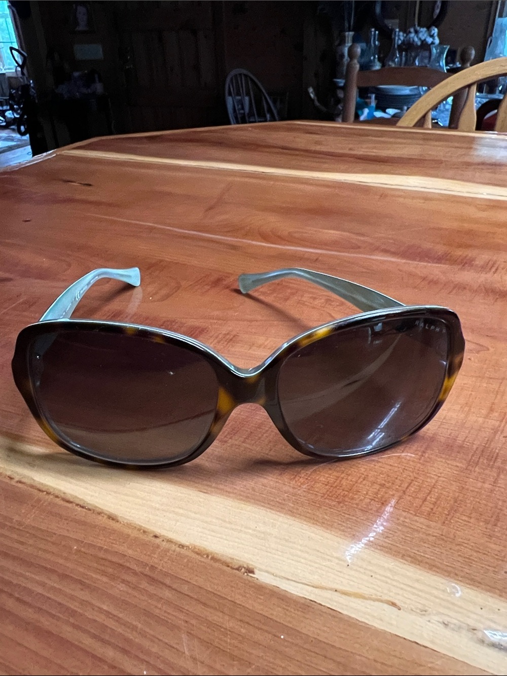 Ralph Lauren Tortoiseshell Sunglasses with Dark Lenses